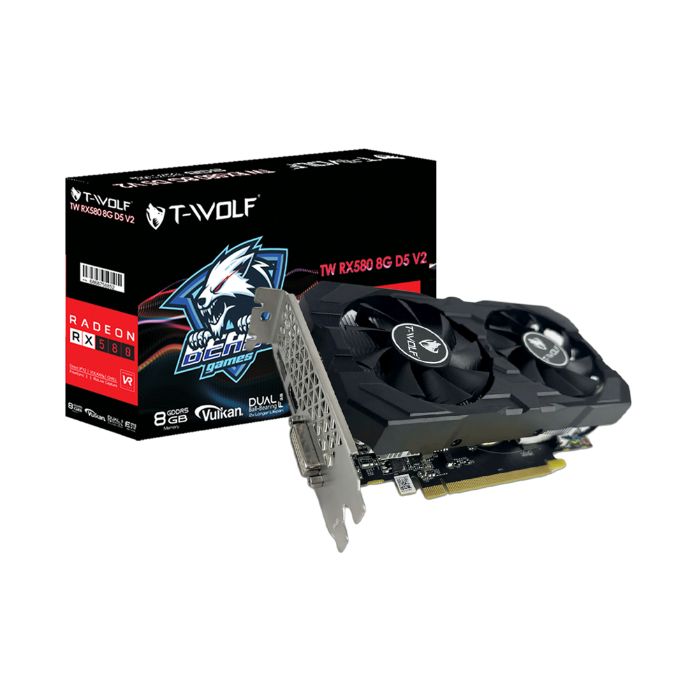 Card màn hình AMD Radeon RX 580 T-WOLF