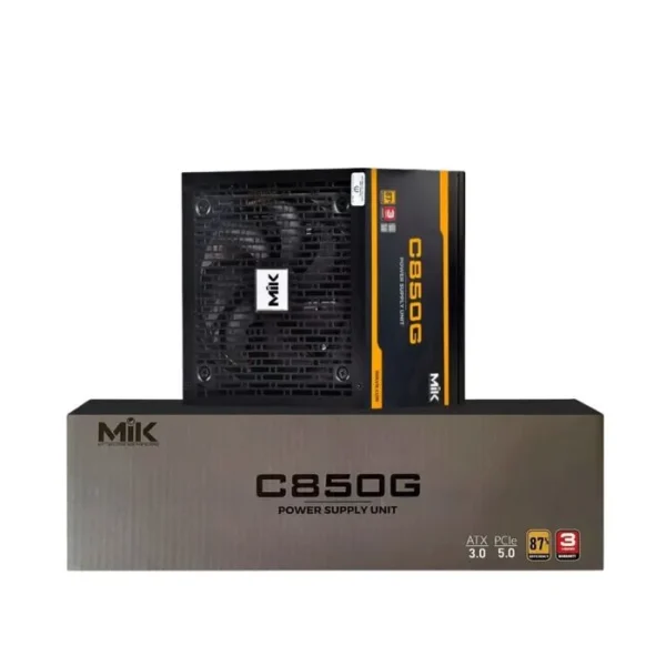 Nguồn MIK C850G ATX 3.0, PCIe 5.0, 80 Plus Gold