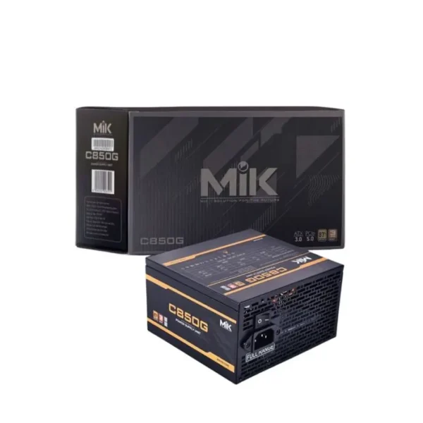 Nguồn MIK C850G ATX 3.0, PCIe 5.0, 80 Plus Gold