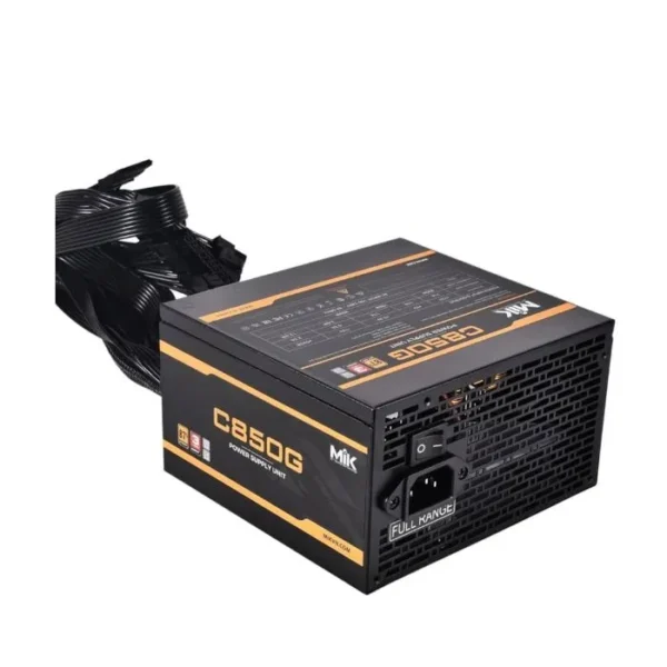 Nguồn MIK C850G ATX 3.0, PCIe 5.0, 80 Plus Gold