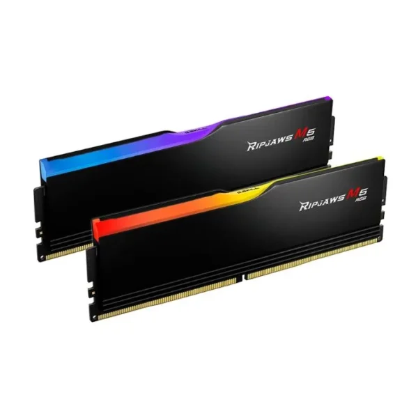 Ram GSkill Ripjaws M5 RGB 32GB - Black | 16GB x 2, DDR5, 6400MHz