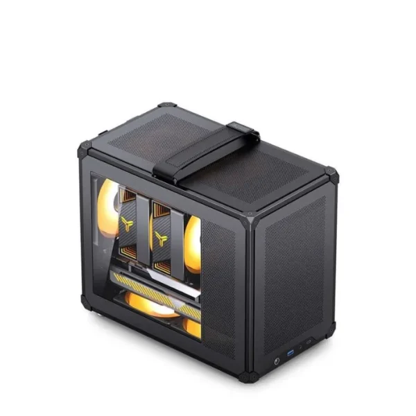 Thùng máy Jonsbo C6 Max Micro-ATX | Màu đen