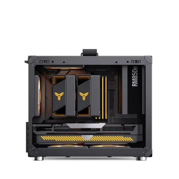 Thùng máy Jonsbo C6 Max Micro-ATX | Màu đen