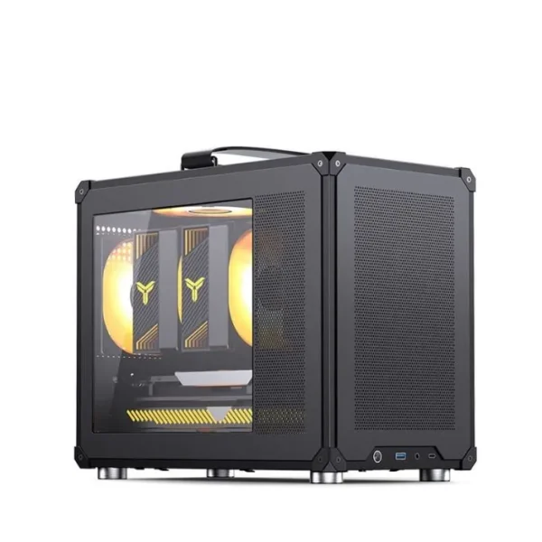 Thùng máy Jonsbo C6 Max Micro-ATX | Màu đen