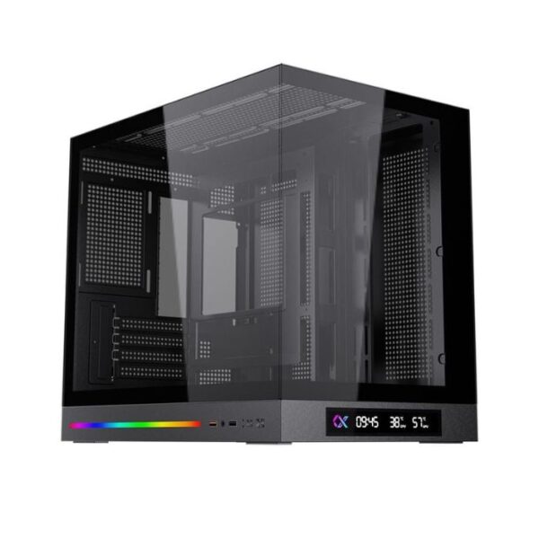 Thùng máy Case Xigmatek Cloud M DGT Black (mATX/ Màu Đen) - No Fan