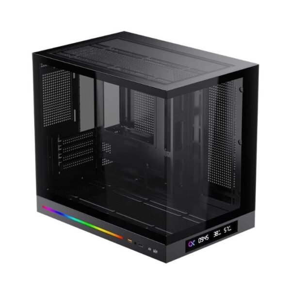 Thùng máy Case Xigmatek Cloud M DGT Black (mATX/ Màu Đen) - No Fan