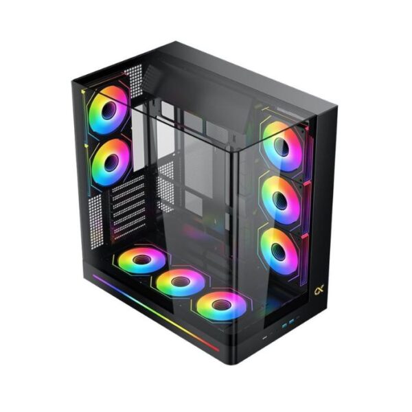 Thùng máy Case Xigmatek Pano II Black (Mid Tower/ Màu Đen) - No Fan