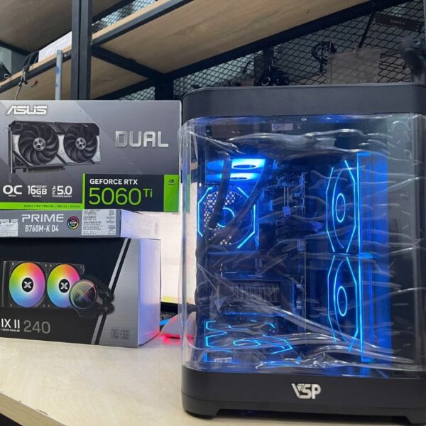 PC GAMING (I5-14400F/32GB/SSD 512GB/RTX 5060Ti 16GB)