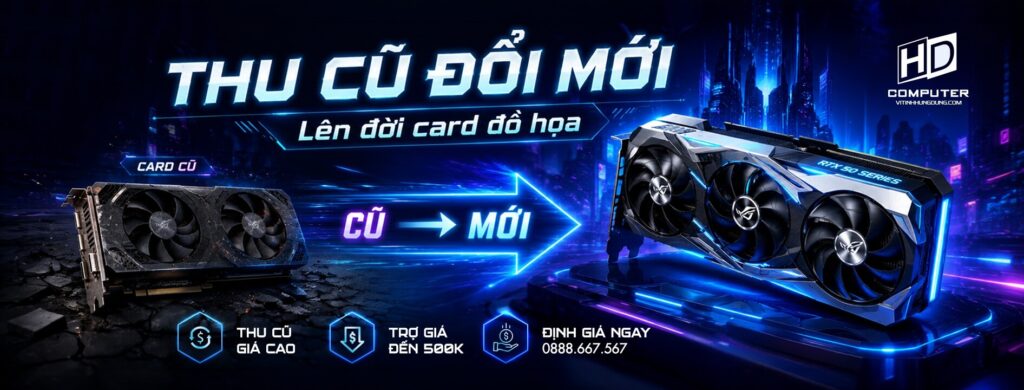 Thủ củ đổi mới lên đời card đồ họa