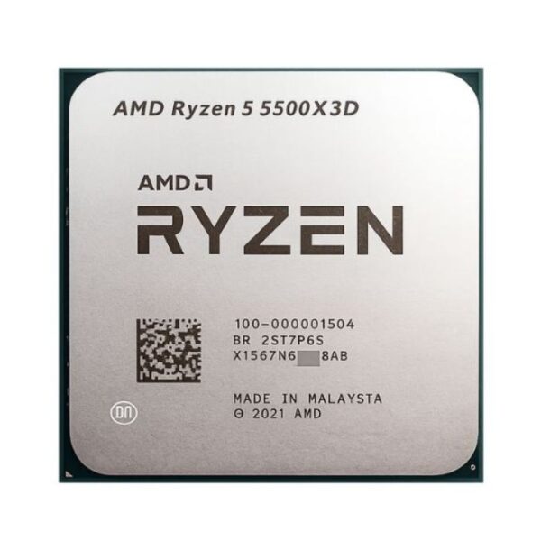 CPU AMD RYZEN 5 5500X3D Tray | AM4, Upto 4.3GHz, 6C/12T, 96 MB