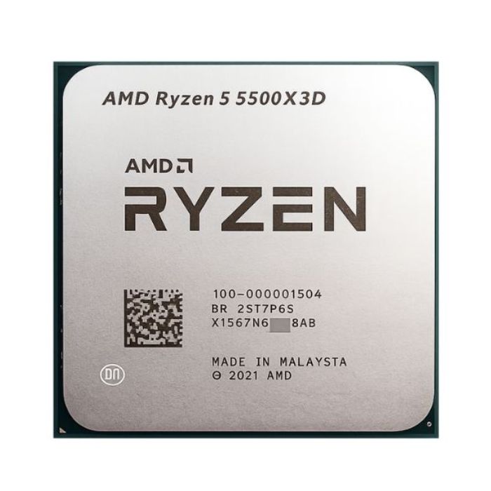 cpu-amd-ryzen-5-5500x3d-tray-am4-upto-4-3ghz-6c-12t-96-mb CPU AMD RYZEN 5 5500X3D Tray | AM4, Upto 4.3GHz, 6C/12T, 96 MB