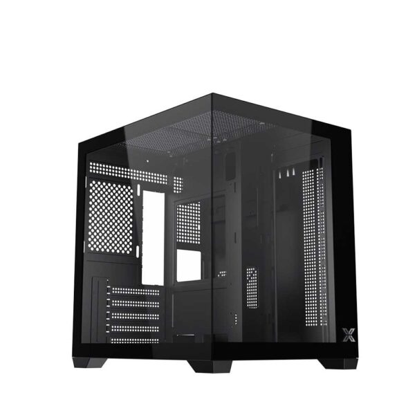 Case Xigmatek Aqua MS + 3 Fan RGB
